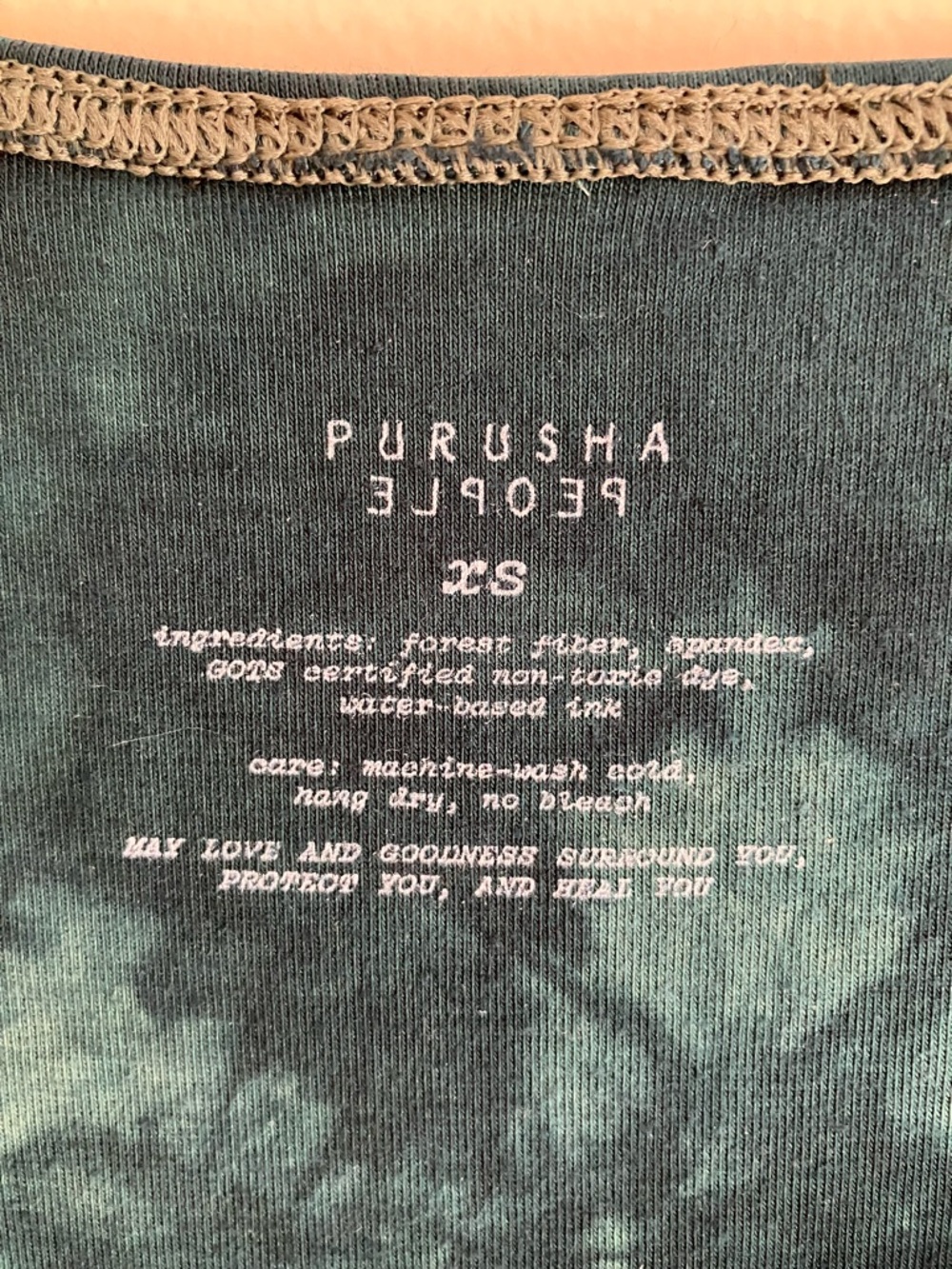 Purusha People Frozen Garden Thumbhole Top XS - Picture 4 of 7